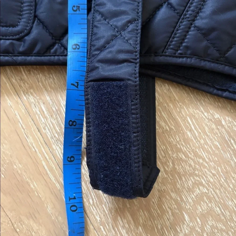 Ralph Lauren Fleece-Lined Dog Quilted Barn Jacket Sz L